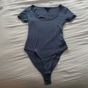 Forever 21 blue bodysuit